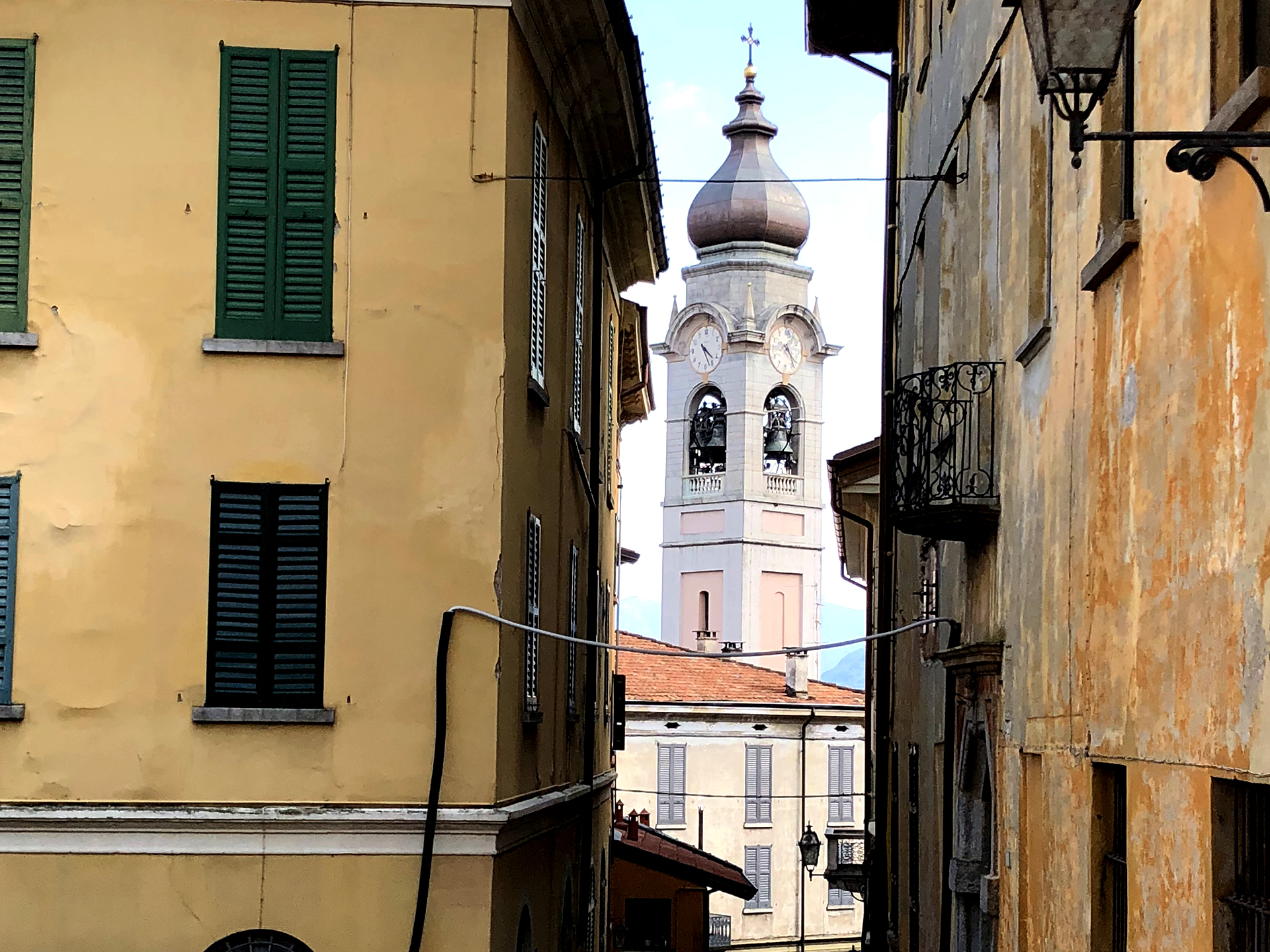 Chiesa di Menaggio, Lago di Como Italia